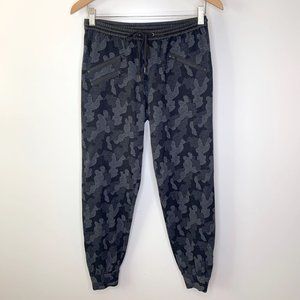 DAVID LERNER x Revolve‎ Faux Leather Camouflage Moto Jogger Sz M